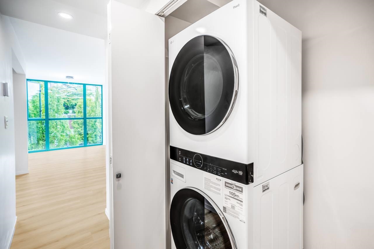 Brand New Stacked - LG Washer & Dryer