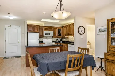 Spacious dining room open to the living and kitchen areas!