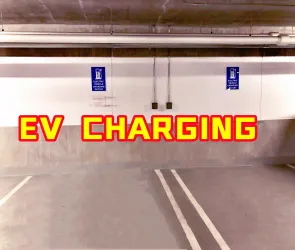 EV CHARGING HERE!