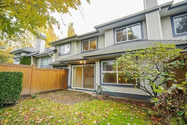 Fully fenced and private backyard