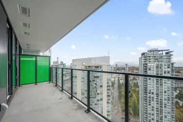 Balcony outside the living room