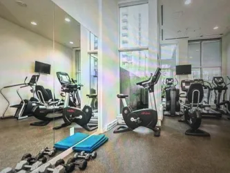 Gym located on the ground floor